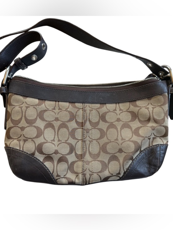 Coach Handbags - Vintage Coach Brown Signature SoHo Monogram Hobo/Shoulder Bag Y2K